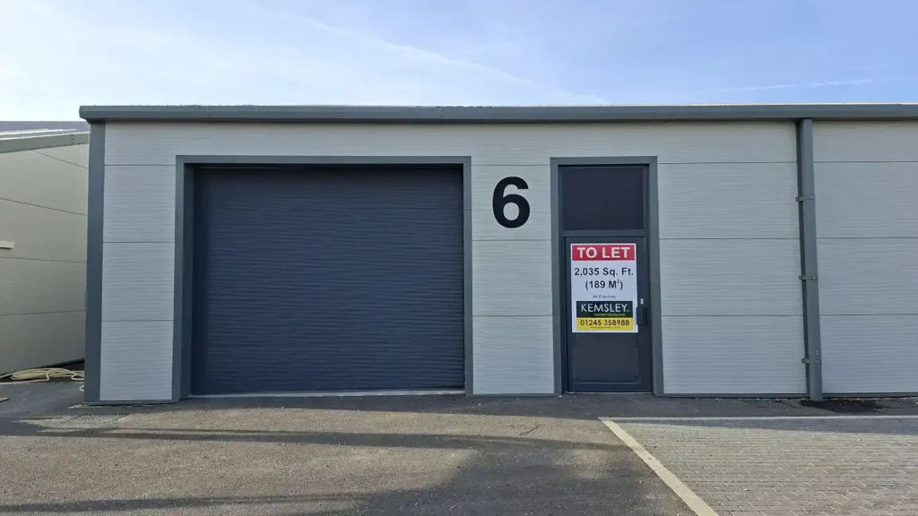 Dedicated forecourt loading and parking area at Cosgrove Industrial Estate, Beckingham Business Park.